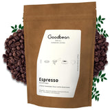 ESPRESSO | Kaffebønner 500g - 100% Arabica | Friskristet til fremstilling af espresso | Hele kaffebønner | Klassisk kaffesmag