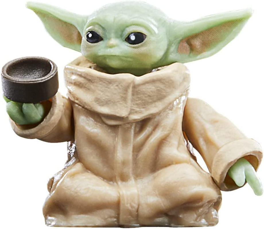 Star Wars Hasbro Black Series Grogu, The Mandalorian Zu Figur, Velegnet til 15 cm samleobjekter, Til børn fra 4 år og opefter, Multi, F4357 Actionfigurer Naty Shop