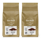 af Amazon Kaffeebohnen, Mittlere Röstung, 100% Arabica, Amaretto, 2 kg (2 pakker med 1 kg)