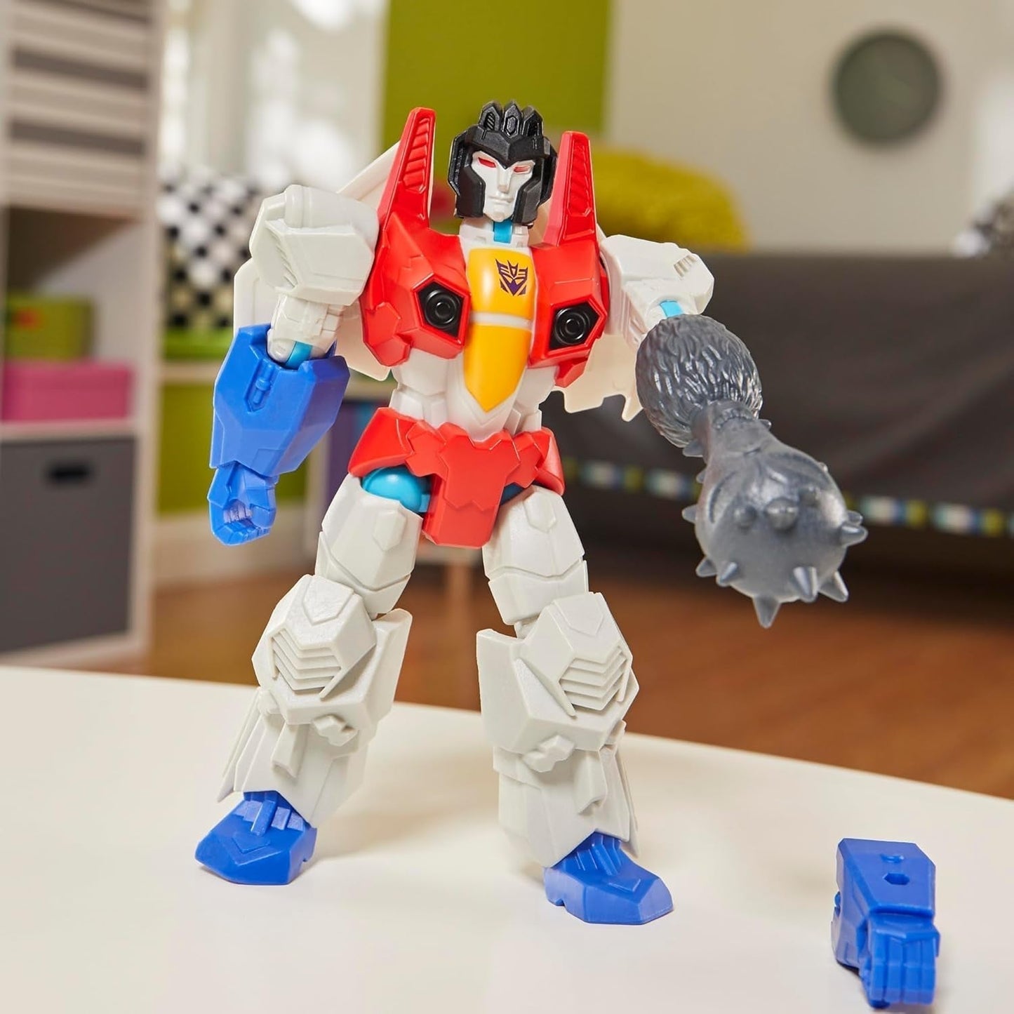 Transformers Mixmashers Starscream Tilpasset actionfigur og tilbehør Actionfigurer Naty Shop