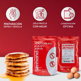 Eiklarpulver (350g) | Getrocknetes Eiklar Pulver | Eialbumin für Backen & Kochen | Ohne Zusatztoffe | Laktosefri Zip-Bag emballage