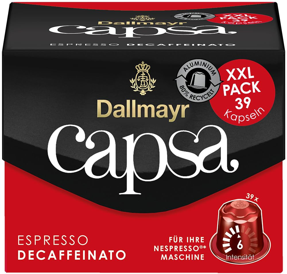 Capsa Espresso entkoffeiniert 39 Kapseln (Packung med 2)