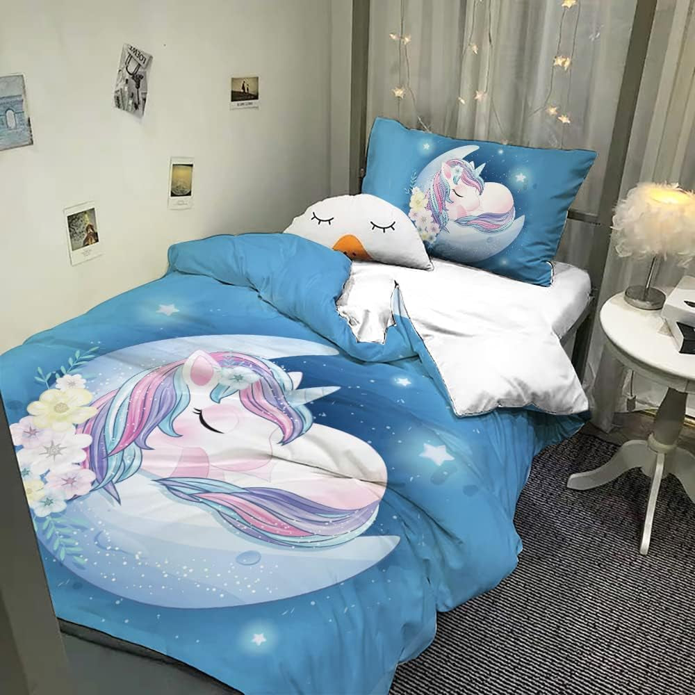Sengetøj til børn, Unicorn Soft, mikrofiber Sengetøj - børn Naty Shop