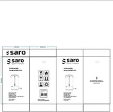 Saro espressomaskine med rundt filter - 6,75 L / 40 kopper - rustfrit stål - brygning og holde varm funktion - sikkerhedshane - skueglas - 1,5 kW - model SAROMICA 6005