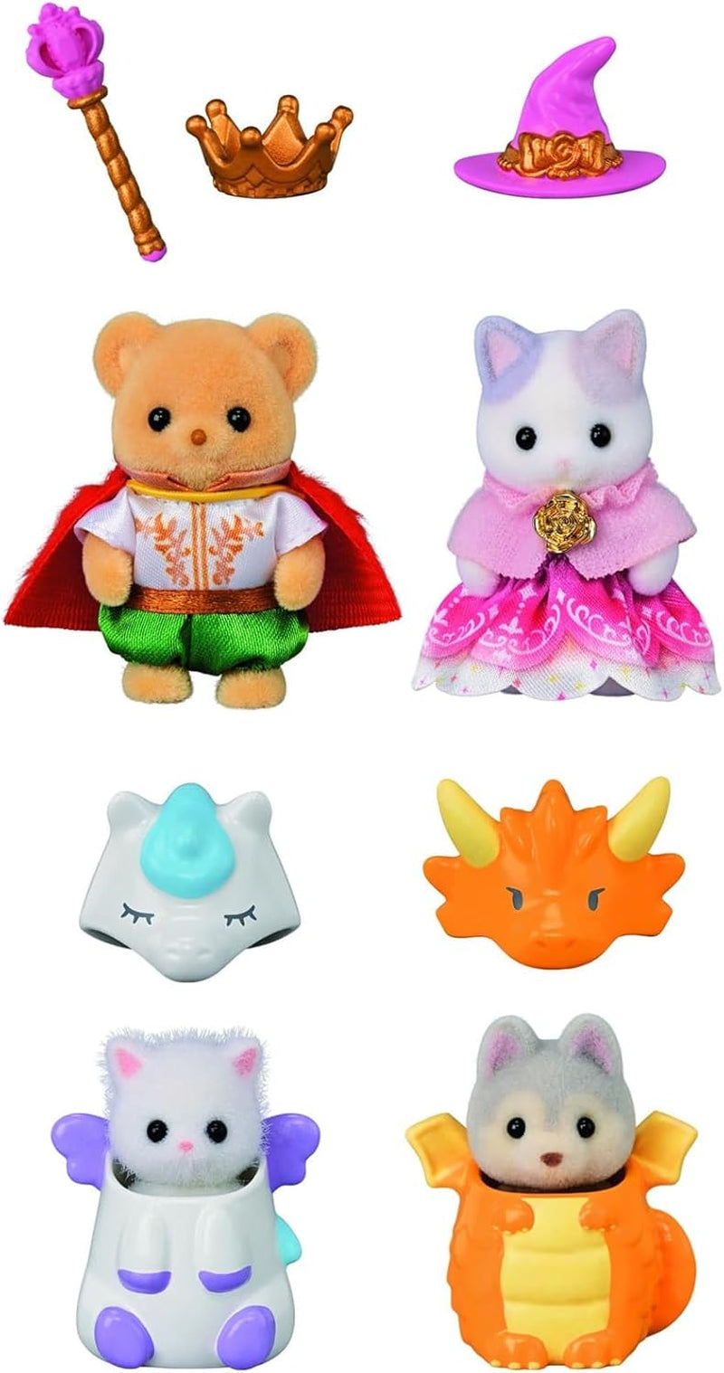 Sylvanian Families 5842 Baby Fantasy Friends Set, Dyrelegesæt, Legetøj fra 3 år og opefter
