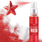 Spiselig glitterspray - 22G spiselig glitter, spiseligt glitterpulver til drinks, kagepynt, macarons - madfarve glitterpulver, spiseligt glitter til cocktails, muffins (pink)