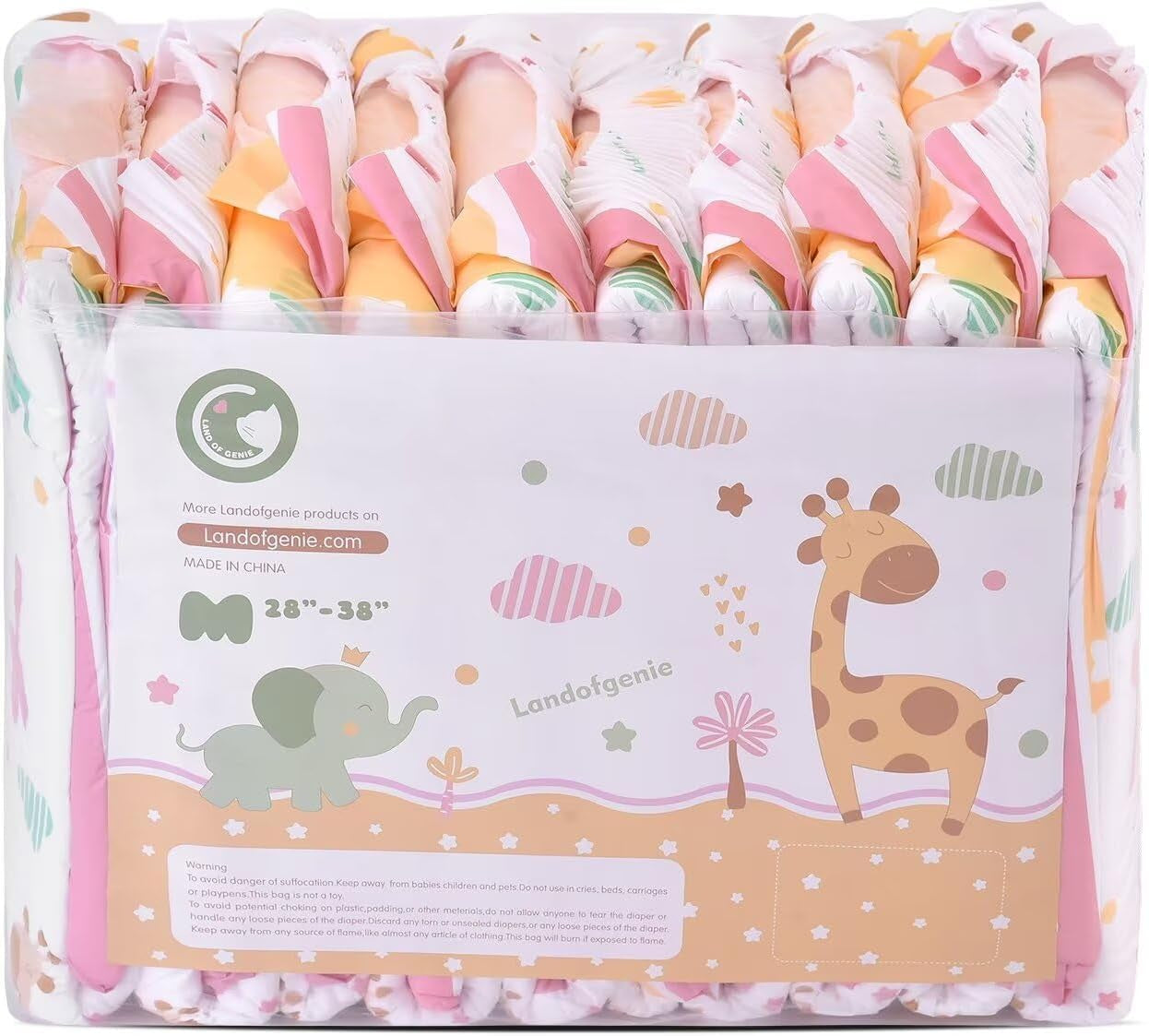 Landofgenie Voksen Slip-On bleer til nat, 10 stk