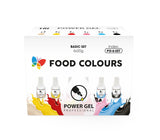 Gel madfarve, beige, champagnefarve, 20 g. Food coloring for a wide range of applications for decorating cakes, tarts, cream, sponge cake, royal icing, macarons.