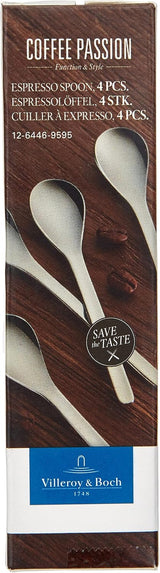 Villeroy And Boch - Coffee Passion espressoskesæt, 4 stk, 10 cm, rustfrit stål 18/10 Kitchen Naty Shop