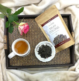 MILKY OOLONG 100G, premium Oolong-te med grøn te-karakter, semi-fermenteret løs grøn te, Teaclub Green Tea Loose Leaves