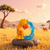 Playgro Jerry Giraffe Bringning - Babybitring - Silikone Bringning - Silikone Bringning - Bringehjælp - Silikone - Bringning - Farverig