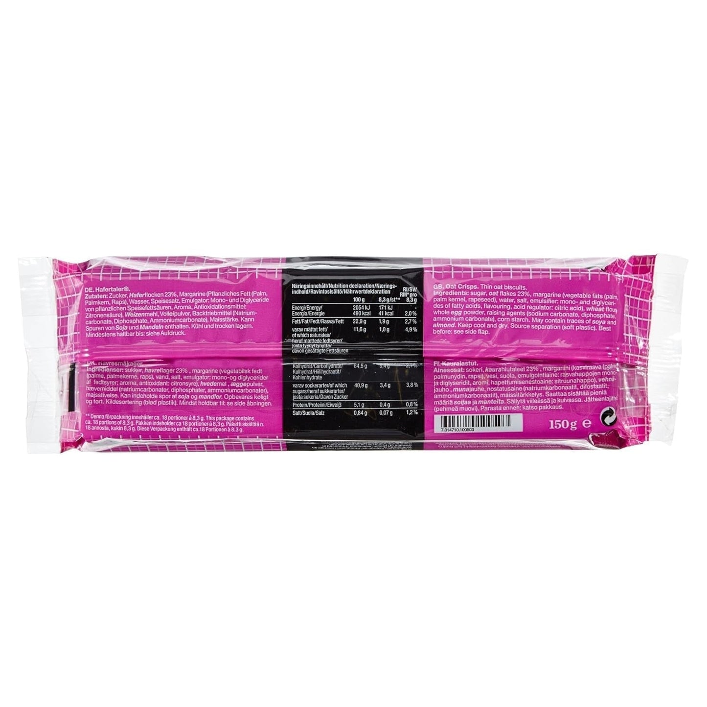 Gille svenske havrekiks, 150 g (1 pakke)