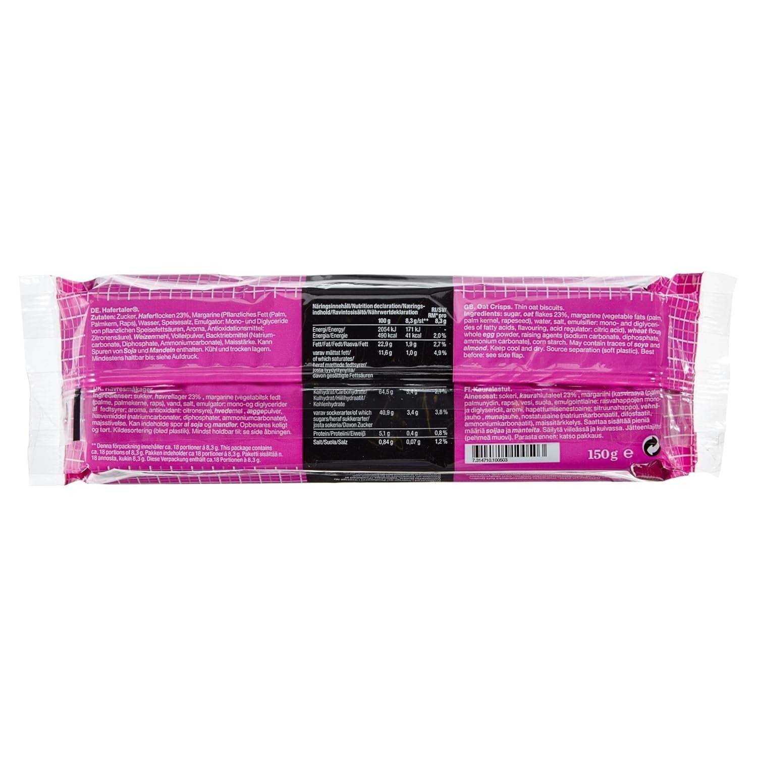 Gille svenske havrekiks, 150 g (1 pakke)