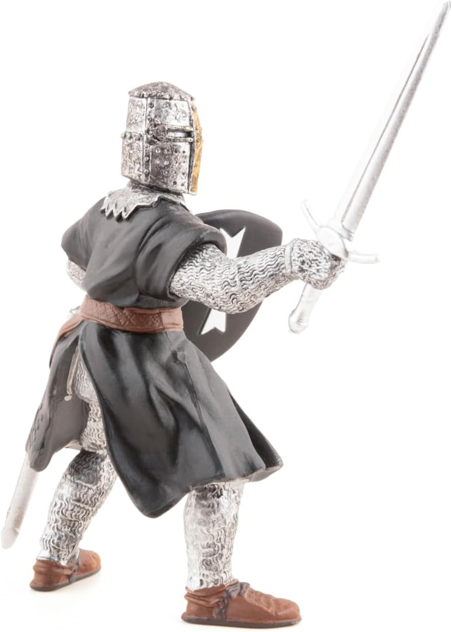 Papo -Håndmalet - Figurer -Middelalder-Fantasi - Johannesriddere med sværd-39938-Samlerobjekt-For børn - Velegnet til drenge og piger - Fra 3 år Actionfigurer Naty Shop