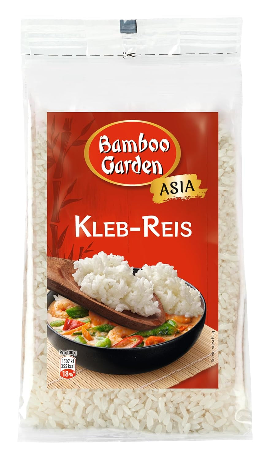 Bamboo Garden - Sticky rice, 500g pr. pose
