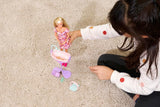 Simba 105733680 Steffi LOVE Doll Hello Baby (29 Cm) - Gravid legedukke med voksende mave, dukke og tilbehør - børnelegetøj til piger og drenge fra 3 år, sort Dolls Naty Shop