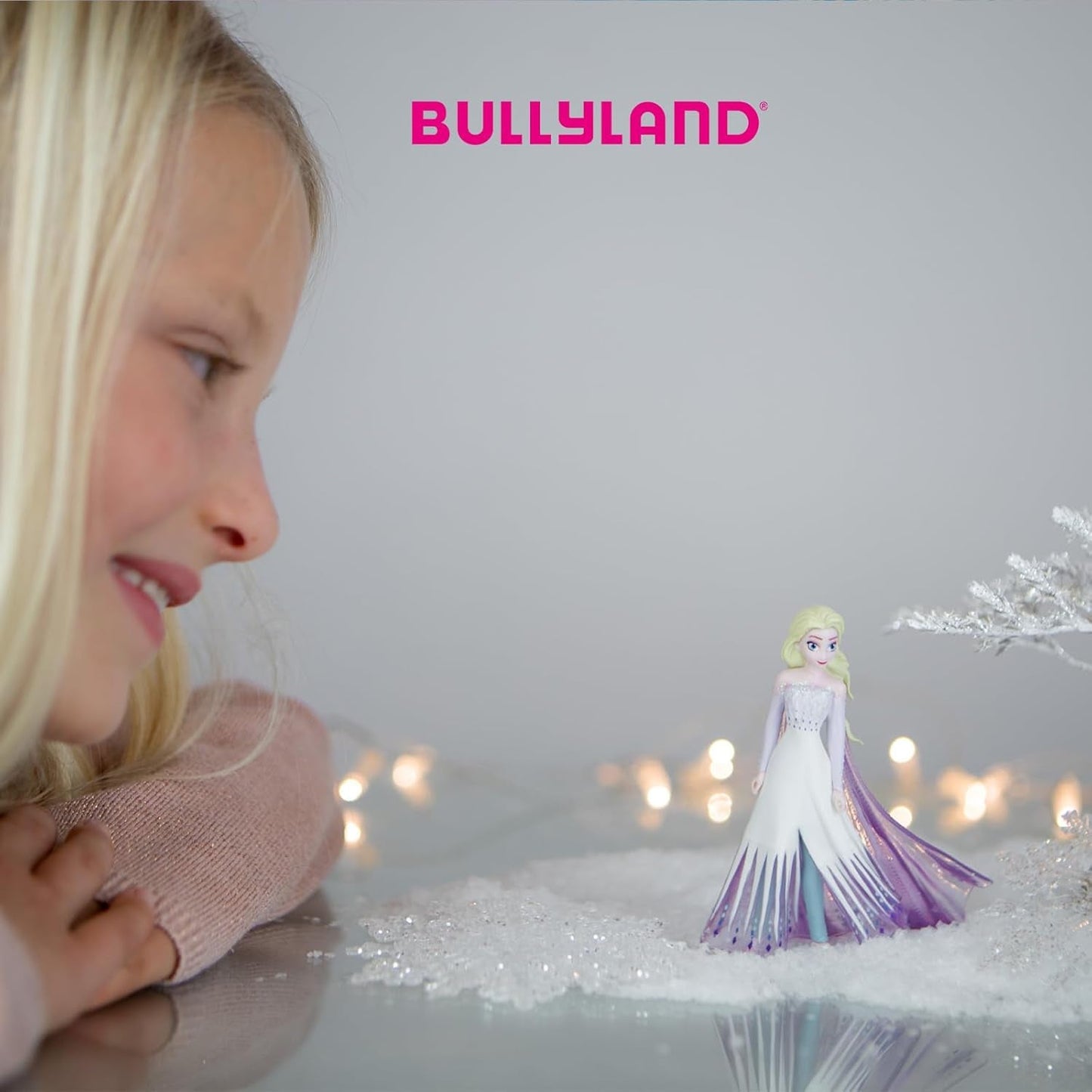 Bullyland 12961 - Elsa fra Arendelle figur fra filmen Frozen af ​​Walt Disney, ca. 10,1 cm, meget detaljeret, ideel som en lille gave til børn fra 3 år og opefter