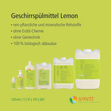 Opvaskemiddel Sonett Lemon Køkkenvaskemidler Naty Shop