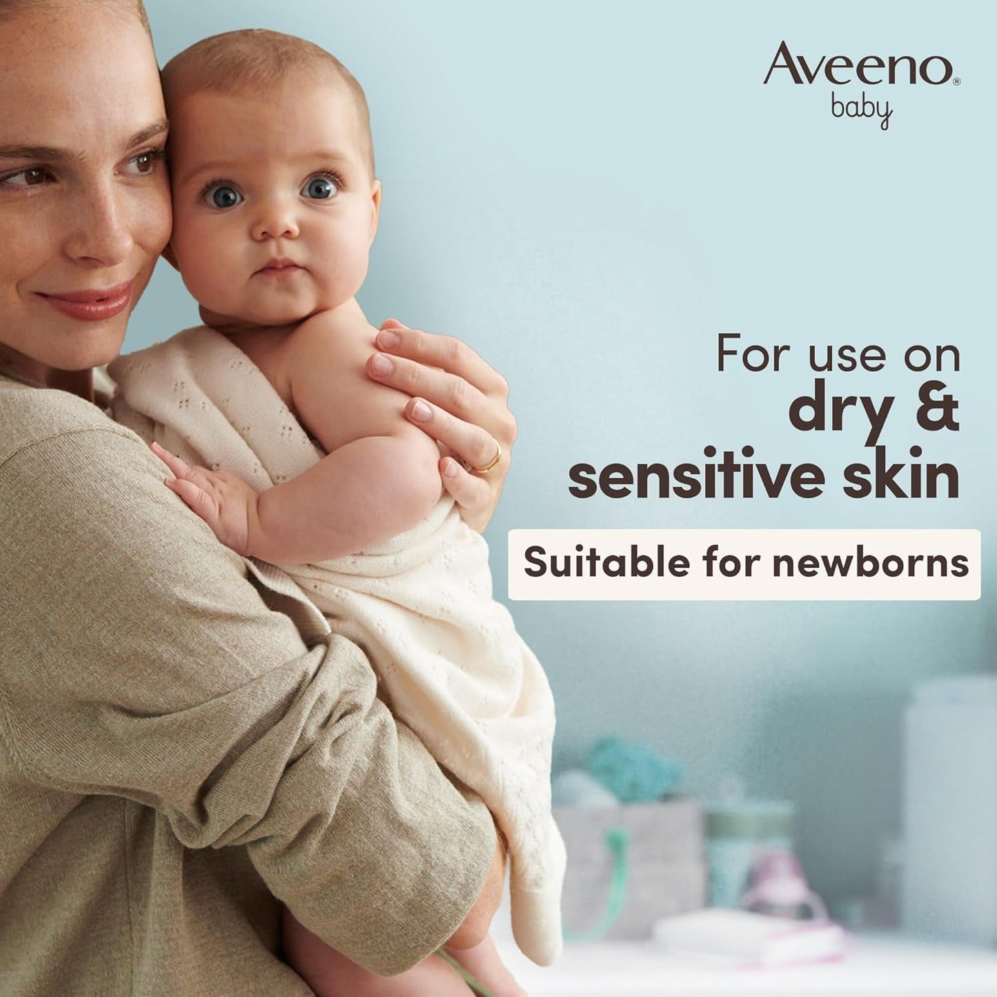 Daglig pleje vådservietter, renser skånsomt og effektivt følsom hud, Baby Essentials, hvid, 12 stykker (i alt 864 servietter)
