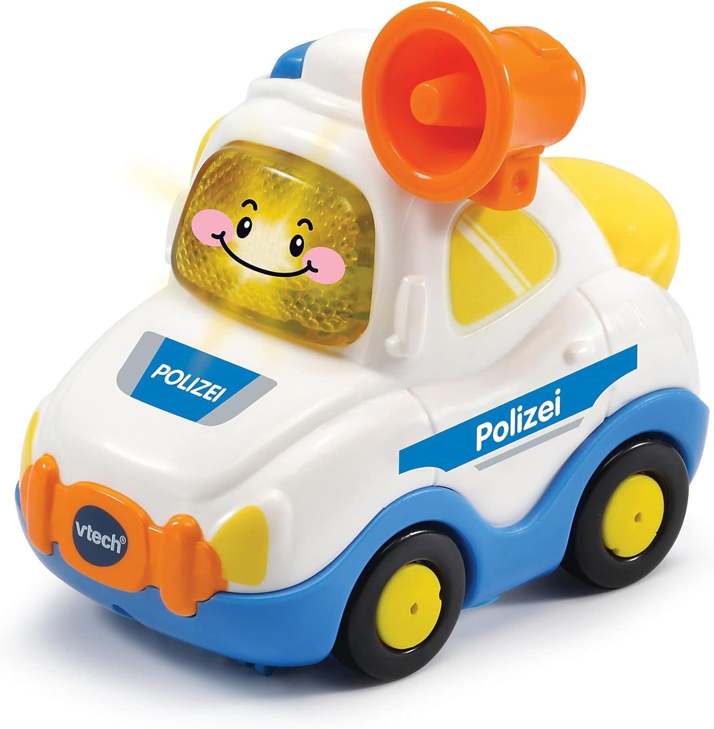 Vtech TUT TUT Baby Flitzer - Politi - I 1-5 år & TUT TUT Baby Flitzer - Brandbil - Legetøjsbil med musik, lysknap, sætninger og interessante lyde - I 1-5 år Baby Toys Naty Shop