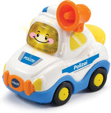 Vtech TUT TUT Baby Flitzer - Politi - I 1-5 år & TUT TUT Baby Flitzer - Brandbil - Legetøjsbil med musik, lysknap, sætninger og interessante lyde - I 1-5 år Baby Toys Naty Shop