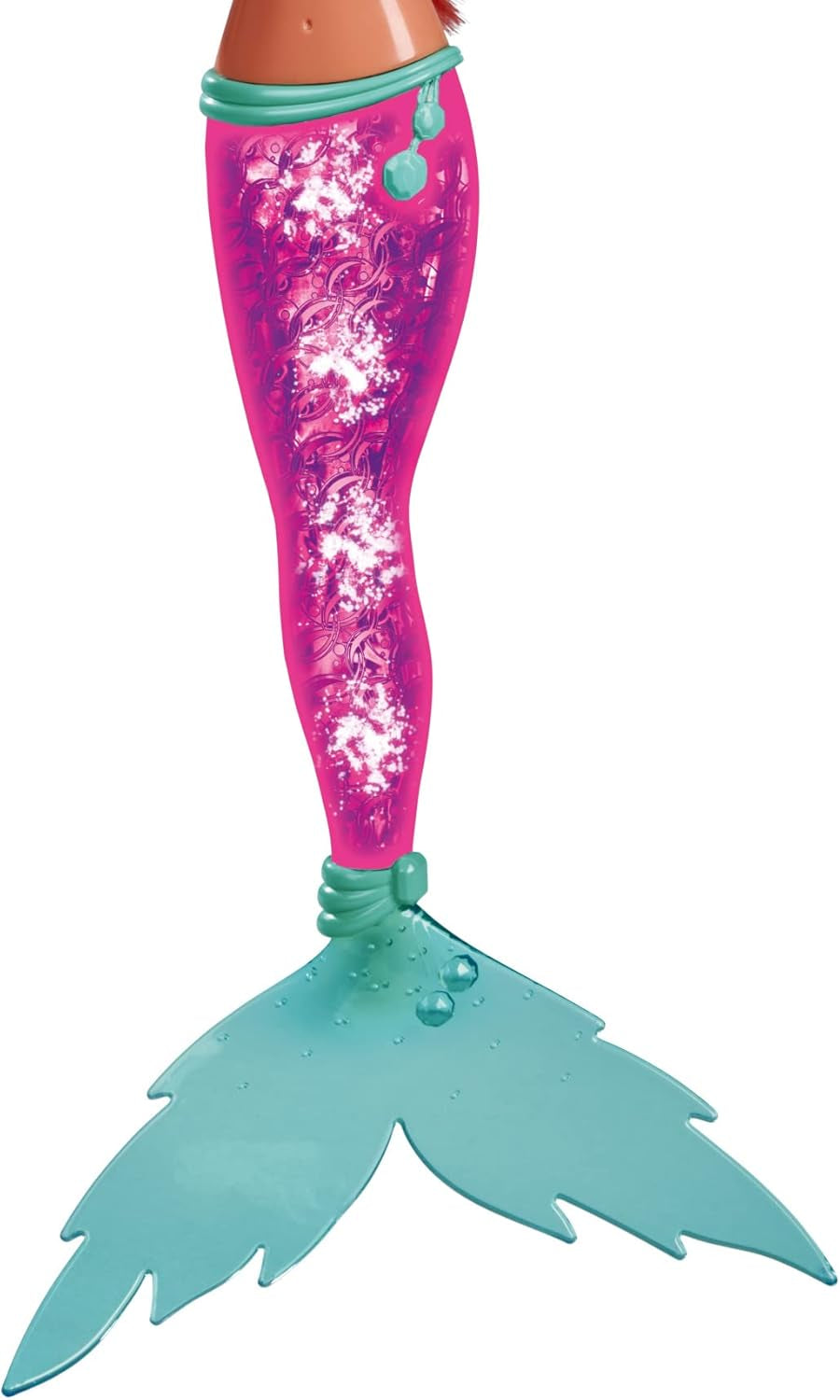 Simba 105733656 - Steffi Love Sparkling Havfruedukke (39 cm) - Glødende havfruefarveskiftende lysende regnbuevandtæt legetøj til børn fra 3 år og opefter