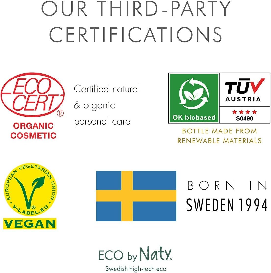 Eco by Naty, sårsalve til babyer, økologiske plantebaserede ingredienser med 0% duft, hypoallergen og dermatologisk testet, tube 50 ml Børn - Bad og hudpleje Naty Shop