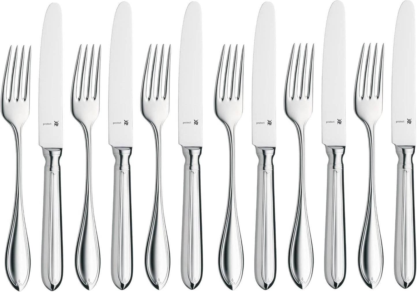 WMF Premiere, 12 stk., til 6 personer, bestik til morgenmad Kitchen Naty Shop