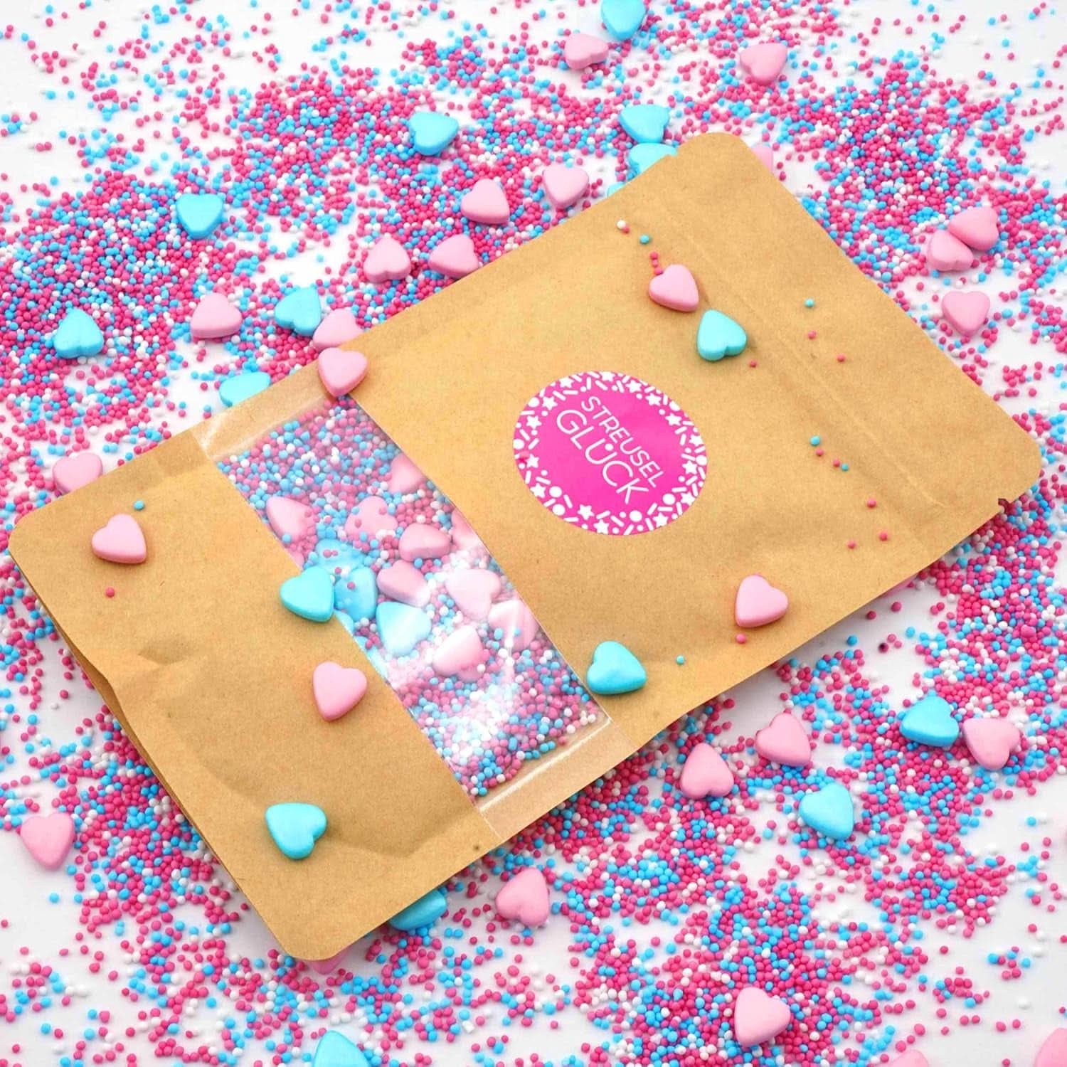 Sprinkles Pink Blue, 40 gram Sprinkles Naty Shop