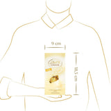 Lindt hvide chokoladekugler LINDOR | 137g pose | Ca. 10 hvide chokoladekugler med smelte-i-mund-fyld | Chokolade gavesæt | Chokoladegavesæt (pakke med 2)