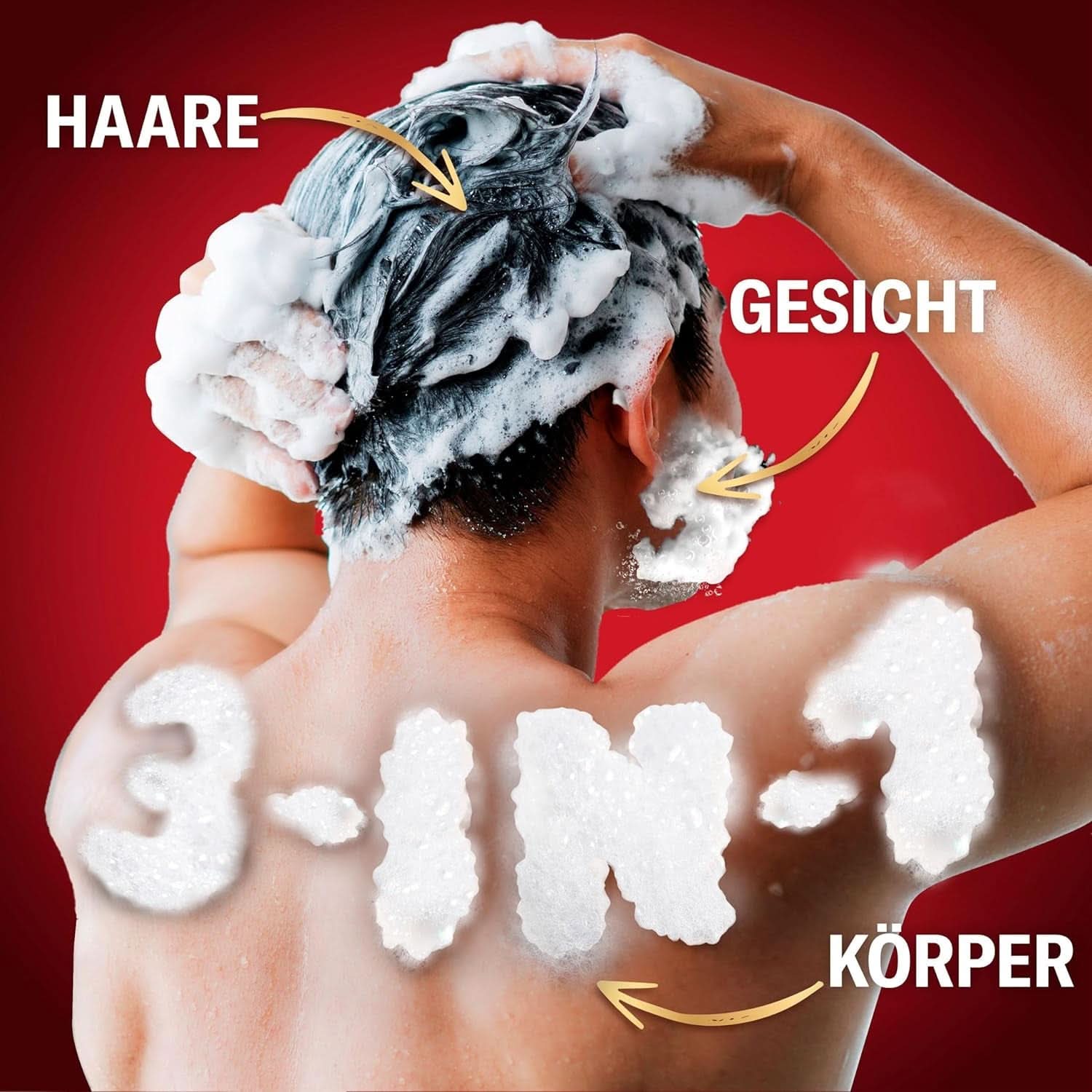 Old Spice Original 3-i-1 brusegel og shampoo til mænd, 400 ml bruser og bad Naty Shop