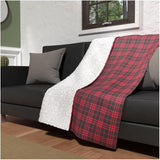 Soleil D'Ocre Plaid, Rød, 120 X 160 Cm Dyner og dyner Naty Shop