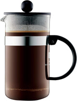 Bodum kaffemaskine 1582-01 bistroNOUVEAU (French Press system, tåler opvaskemaskine), 1,5 liter, sort