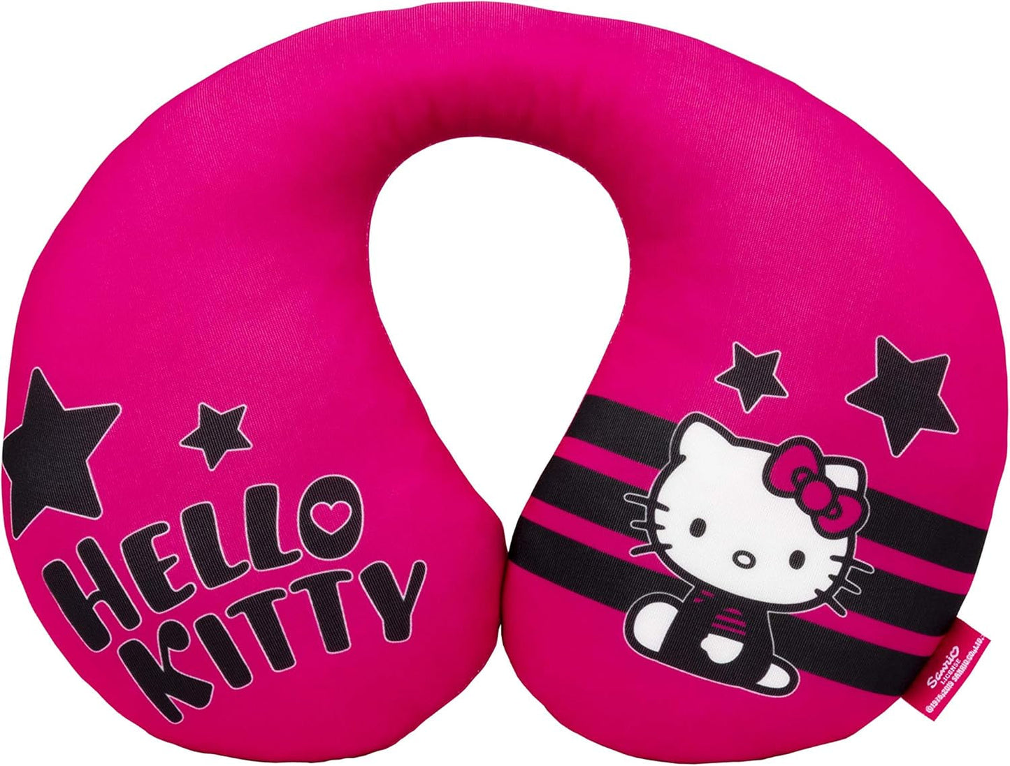 HELLO KITTY Star-nakkepude til drenge og piger. Komfortabel og funktionel. Universal, 100% vaskbar. Naty Shop rejsepuder