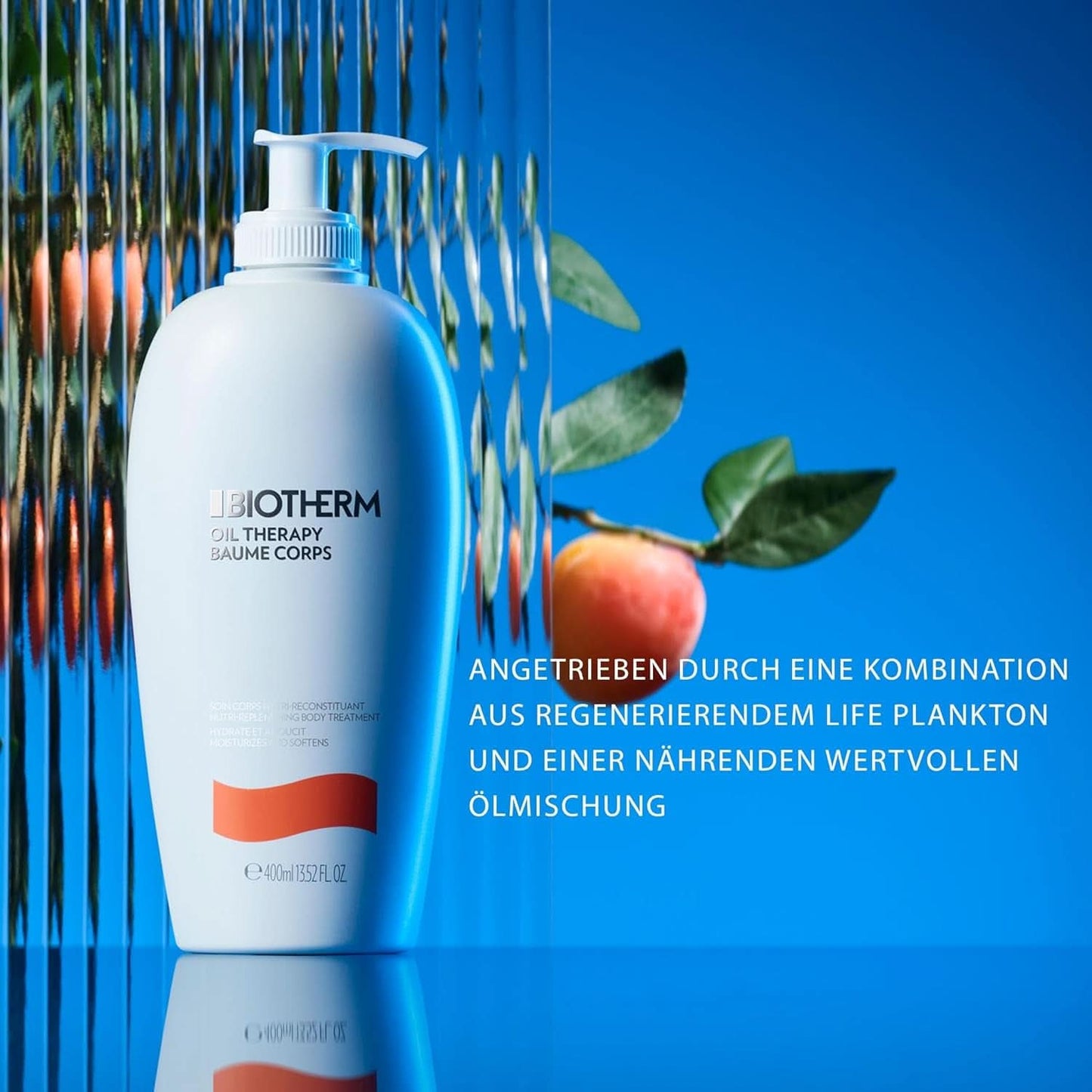 Biotherm Oil Therapy, speciel bodylotion til ru og tør hud, 400 ml Brusebad og bad Naty Shop