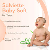 Aloe Baby vådservietter til følsom hud, alkoholfri, hudvenlig, pH 5,5, let duftende, 1728 antal (24 pakker)