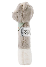 Sterntaler baby squeaker kat Lilly - Blødt fleece baby legetøj - Gribe legetøj til babyer - Første forsøg på at gribe og lege, grå Bebe Toys Naty Shop