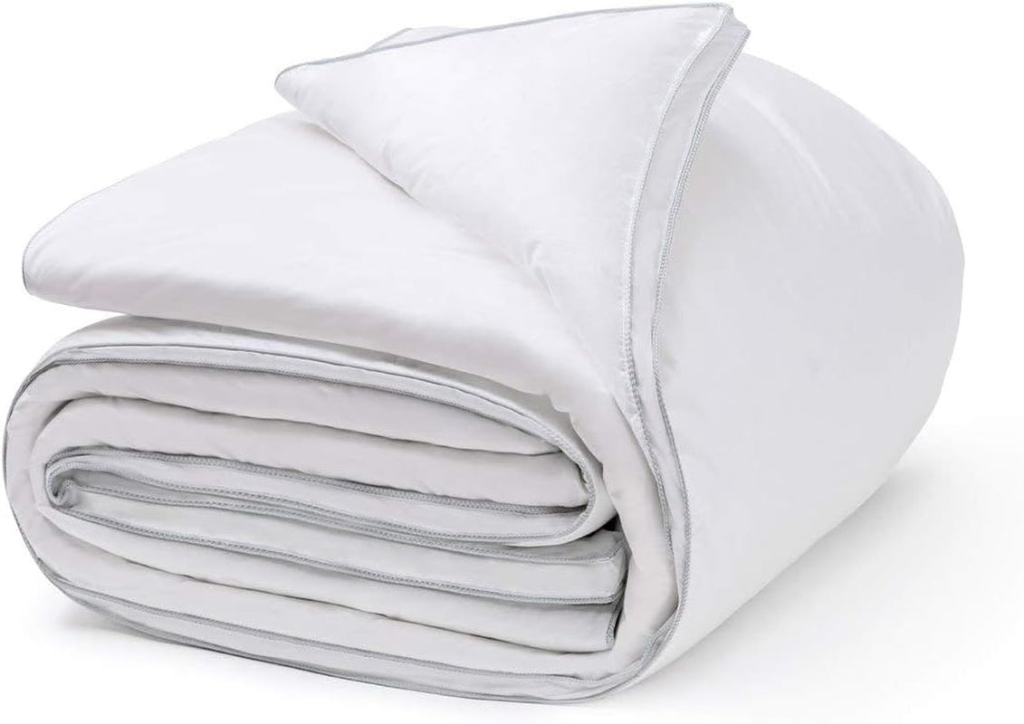 Platin, gåsedun, 300 G/M², 240 X 220 Cm, hvide (hvide) Dyner og dyner Naty Shop Hvid 240X220 Cm