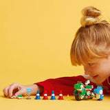 LEGO Super Mario: Mario Kart - Yoshi-cykel, Nintendo Adventure-samlesæt, gave til børn, drenge, piger og spillere på 7+, Yoshi-figursamlingssæt 72031 byggesæt Besuche den LEGO-Store