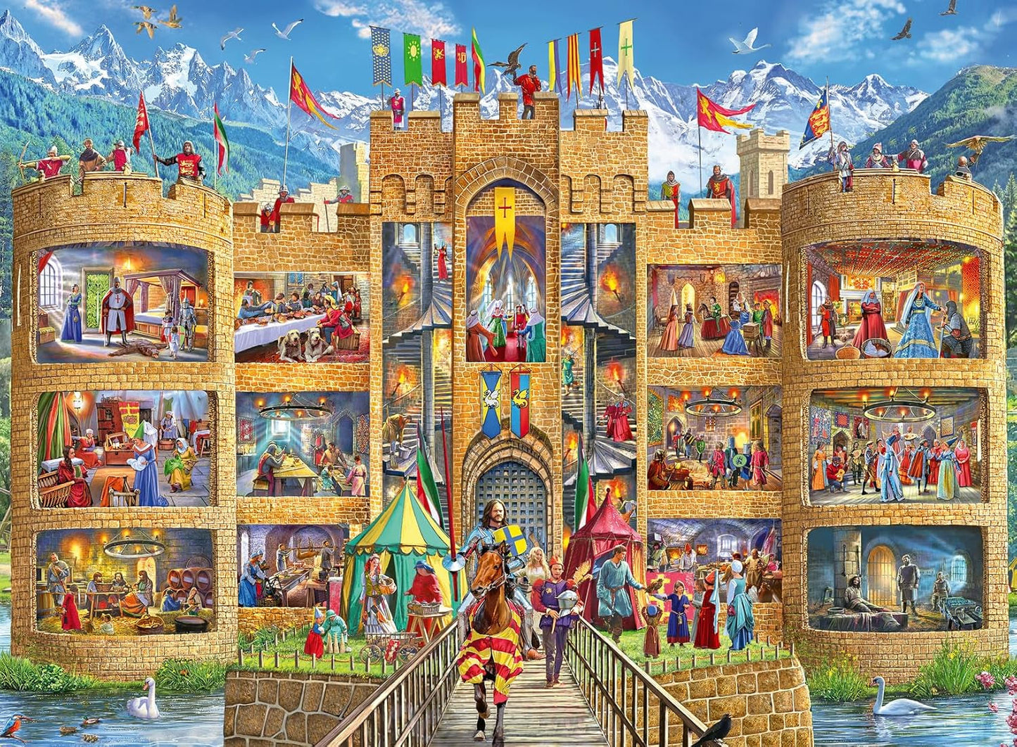 Ravensburger puslespil for børn - 10016 I rummet - Rumpuslespil for børn i alderen 7+ med 150 brikker i XXL-format Puslespil Naty Shop Udsigt i ridderborgen