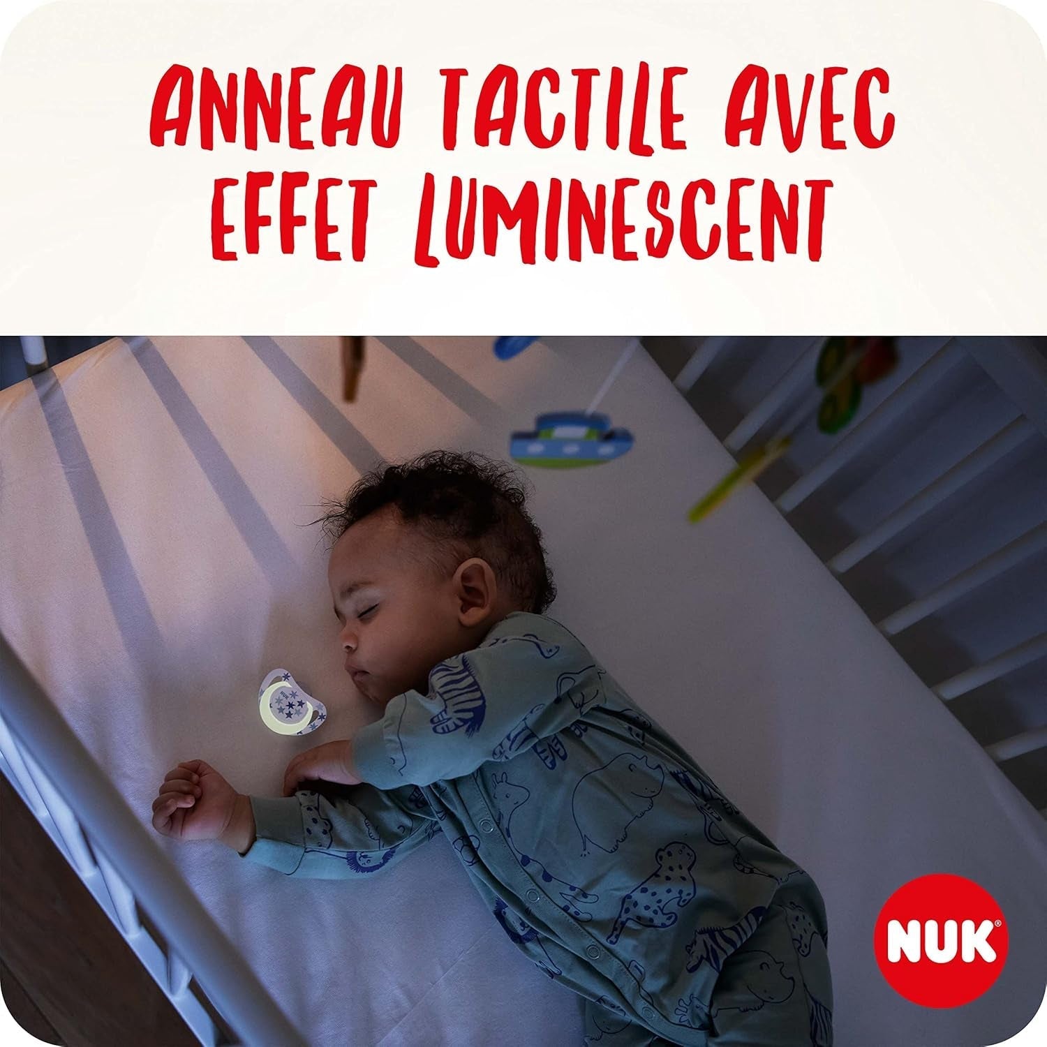 NUK Star Night & Day baby sut 0-6 måneder Glow in the Dark BPA-fri silikone Pink Cat 2 pakke