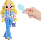 L.O.L. Overraskelse! OMG The Powerpuff Girls Puppe - Bubbles - Enthält 1 Modepuppe, Inklusive Outfit og Accessoires, 3 til Sammeln