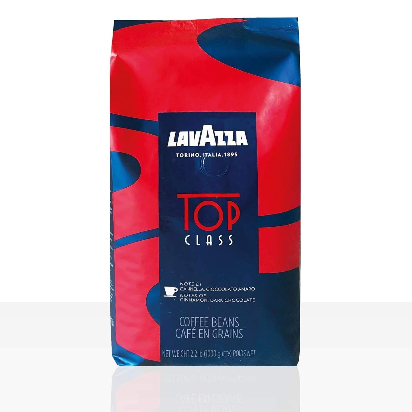 Lavazza Espresso Top Class Gran Gusto kaffe, hele bønner, pakke med 6, 6 x 1000g