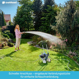Drypvandingsslange Vandingsslange 1/2" 7,5m 3-delt slangesæt