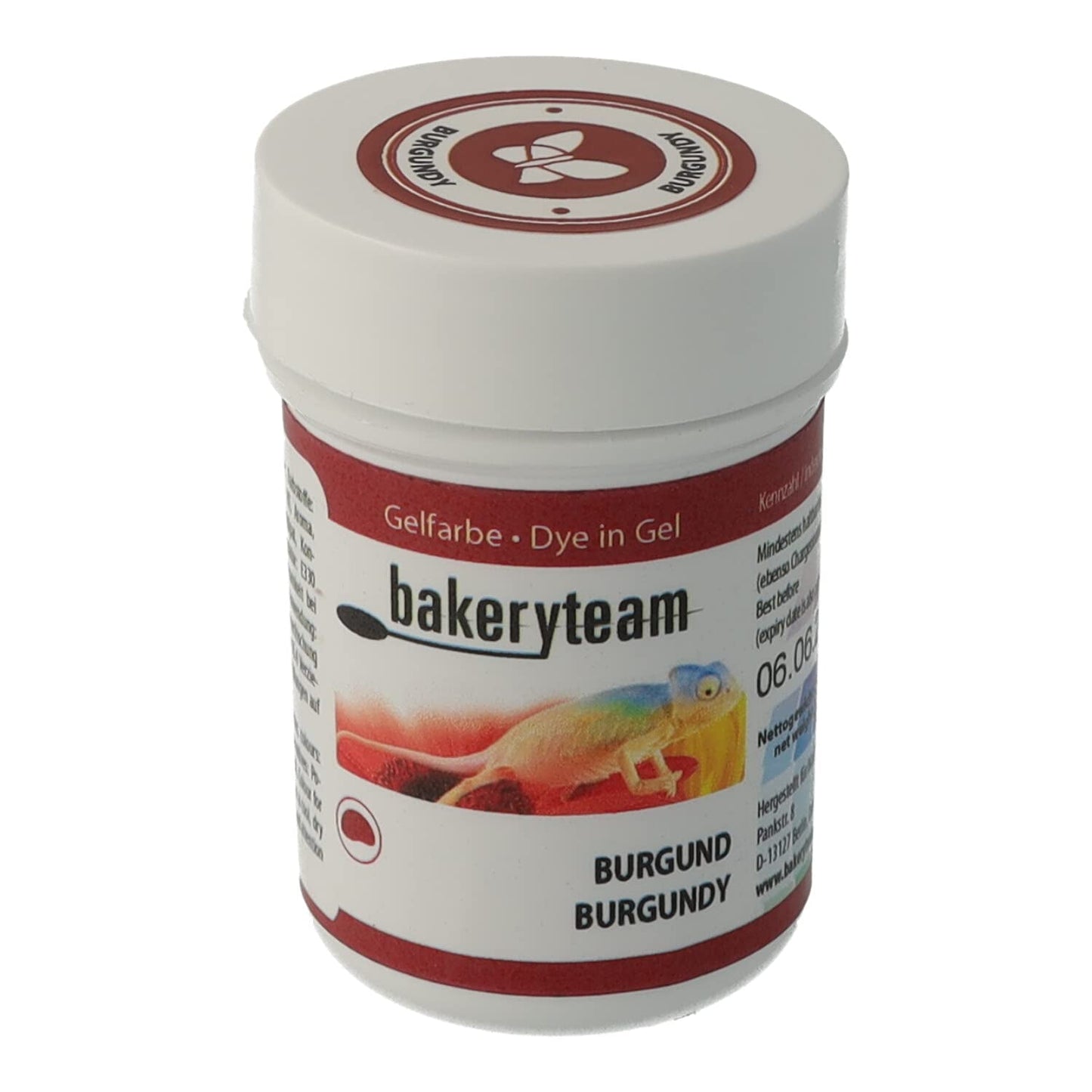 Bakeryteam Food Coloring Gel til glasur, lysegul, 35 g