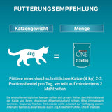 PURINA ONE indendørs formel våd kattefoder, møre bidder i hjemmelavet tunsauce, pakke med 26 (26 x 85 g)