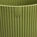elho Vibes Fold Bowl 25 - Indendørs urtepotter - 100% genbrugsplast - Ø 24,9 x H 12,1 cm - Grøn/Ferngrün