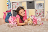 Simba 109480092 - Mia and Me Unicorn Kyara, med bevægelige vinger, hårspænder og stylingbørste, 20 cm, 3+, pink