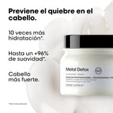 L'Oréal Professionnel Professional Restructuring maske til alle hårtyper, hjælper med at reparere skader og genoprette hårstyrke, Absolut Repair Molecular, 150 ml Naty Shop Hair Mask