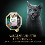 SHEBA Wet Cat Food, Nature's Collection i laksesauce, 2 x 11 x 85g